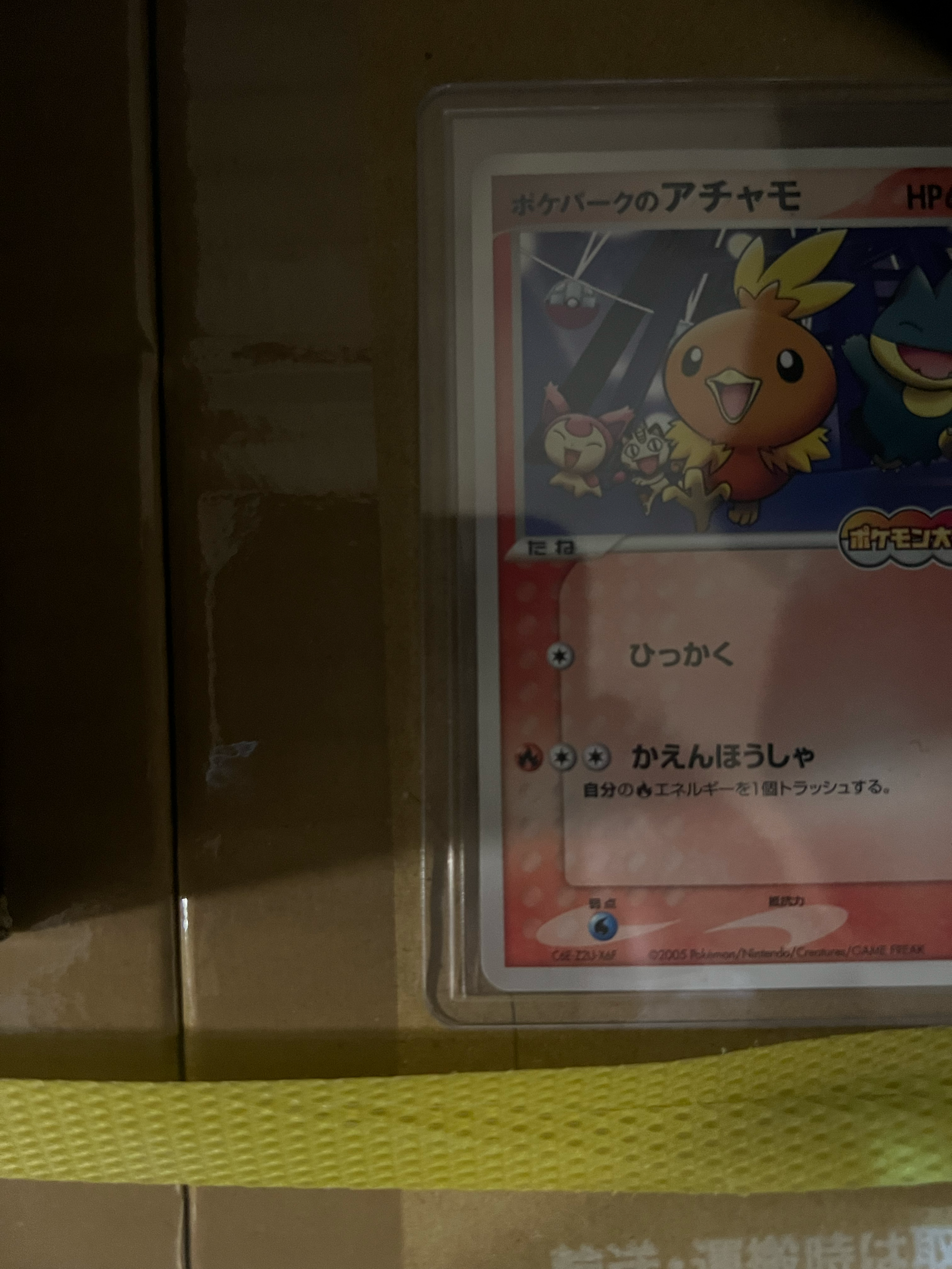 ポケパークのアチャモ P [PCG-P 047](プロモーションカード