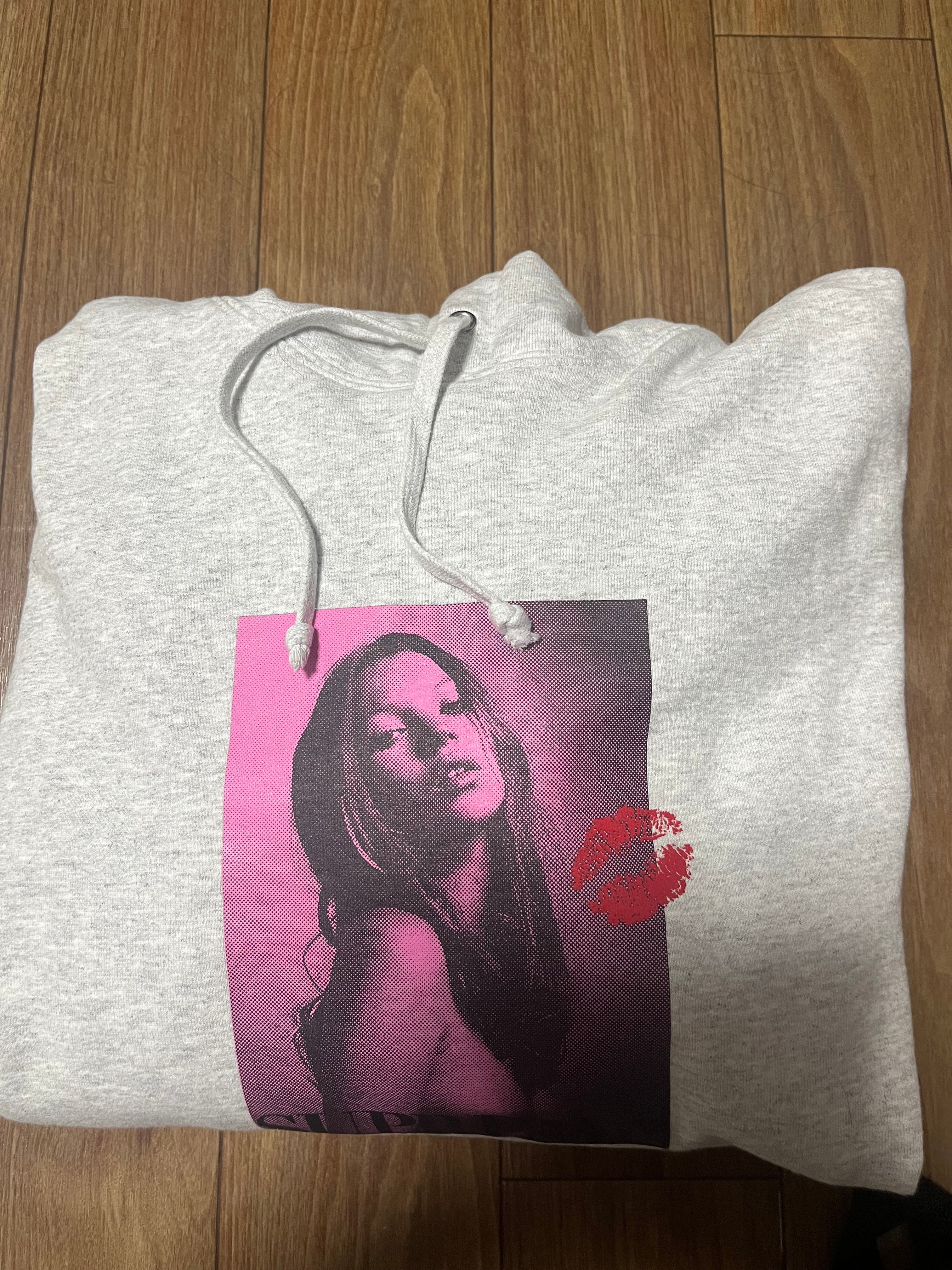 Supreme Kate Moss Hooded Sweatshirt "Ash Grey"