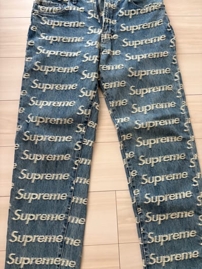 Supreme Contrast Stitch Double Knee Painter Jean Supreme Contrast Stitch Double Knee Painter Jean