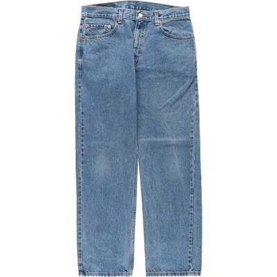 古着 00年代 リーバイス Levi's 505 REGULAR FIT STRAIGHT LEG テーパードデニムパンツ メンズw34相当/eaa634219