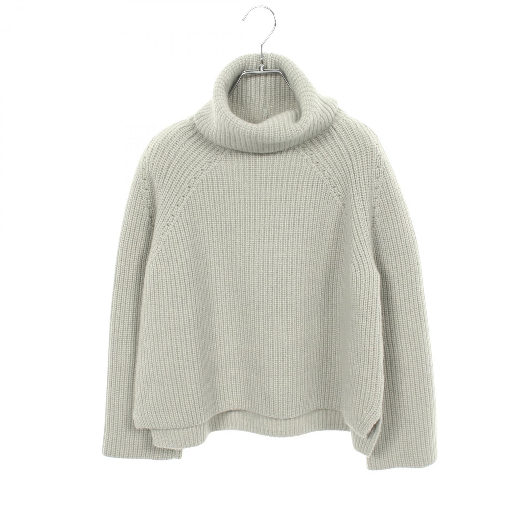 フォクシー FOXEY タートルネック セーター ニット 衣料品 トップス カシミヤ レディース ブルー系 【中古】