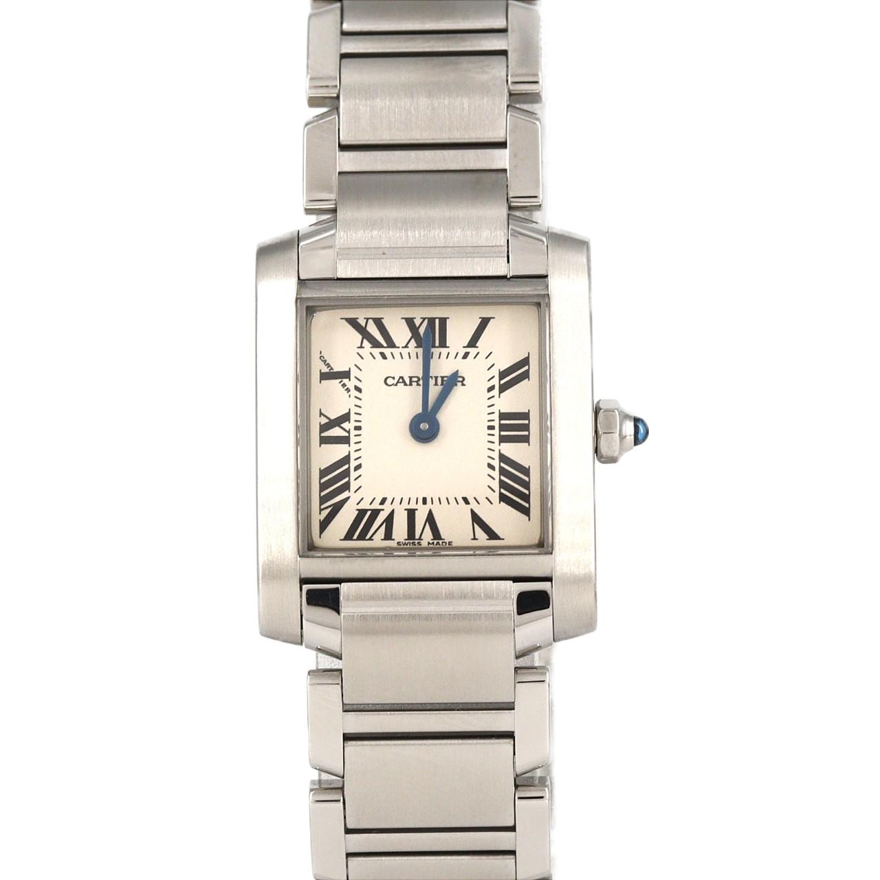 カルティエ タンクフランセーズSM W51008Q3 SS クォーツ
