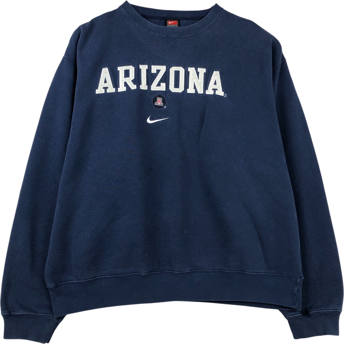 古着 ~00年代 ナイキ NIKE TEAM カレッジスウェットシャツ トレーナー メンズXL相当/eaa614764