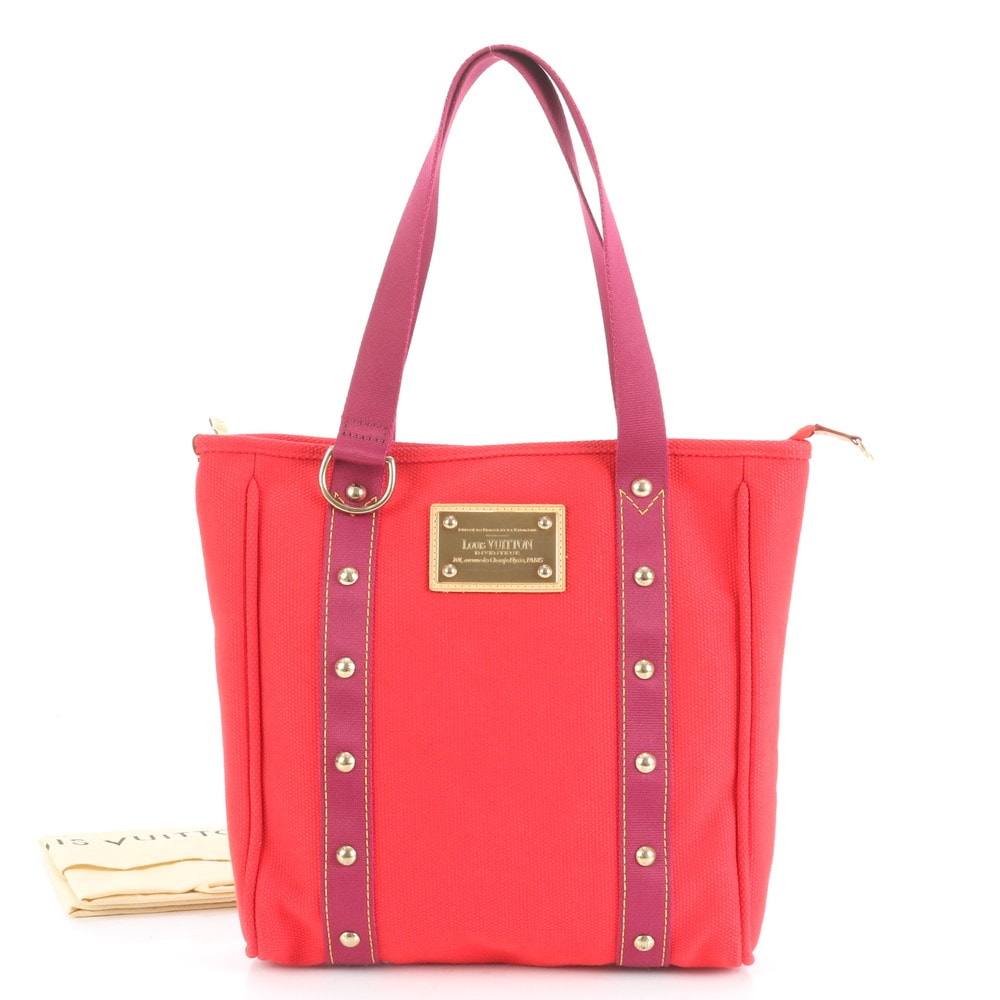 ■極美品 ルイヴィトン アンティグア カバ MM ルージュ M40034