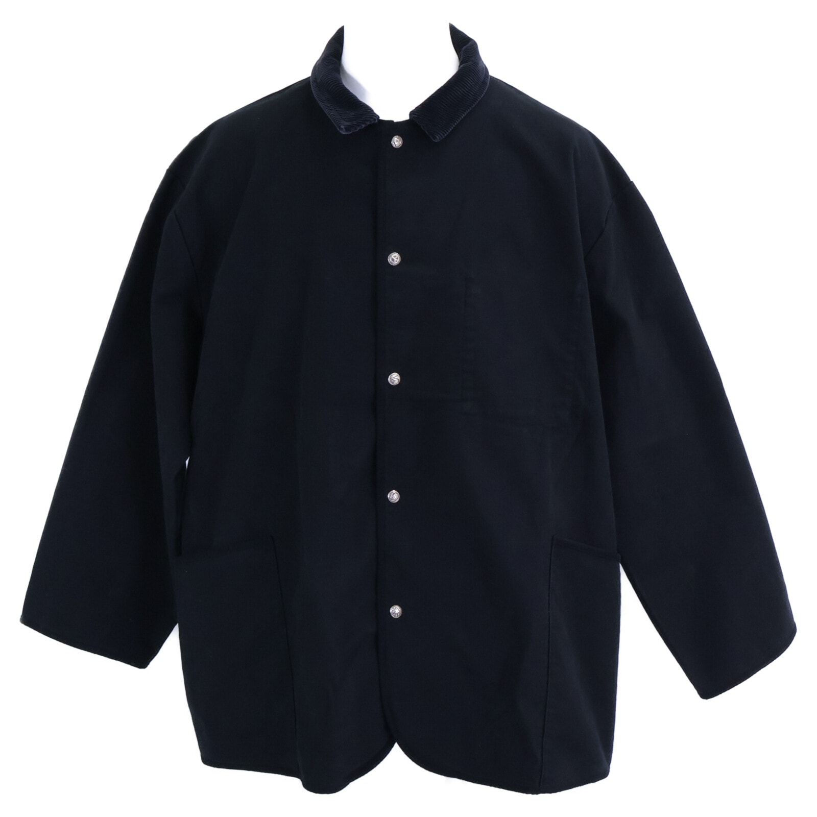 ポータークラシック 【美品】伊勢丹新宿店限定 PC-019-3738 MOLESKIN JACKET W/SILVER BUTTONS モールスキン ジャケット 4