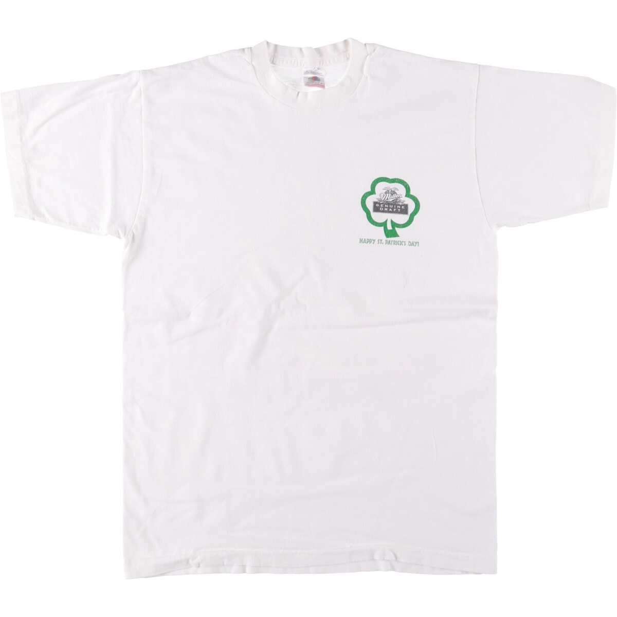 古着 90年代 フルーツオブザルーム FRUIT OF THE LOOM MILLER ミラー アドバタイジングTシャツ USA製 メンズL相当 ヴィンテージ/eaa557258