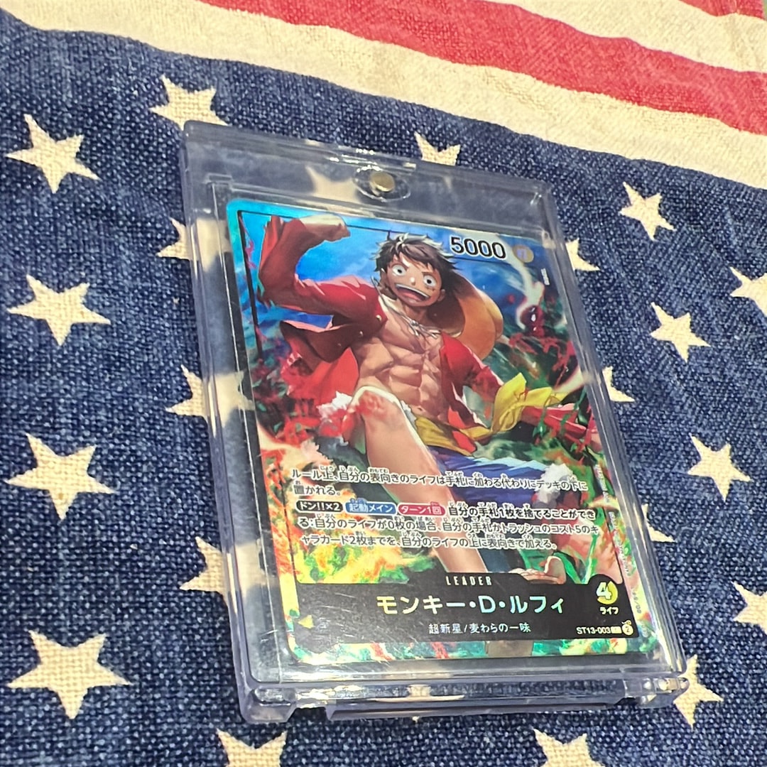 モンキー・D・ルフィ L [ST13-003](プロモーションカード「セブンイレブンコラボ」)