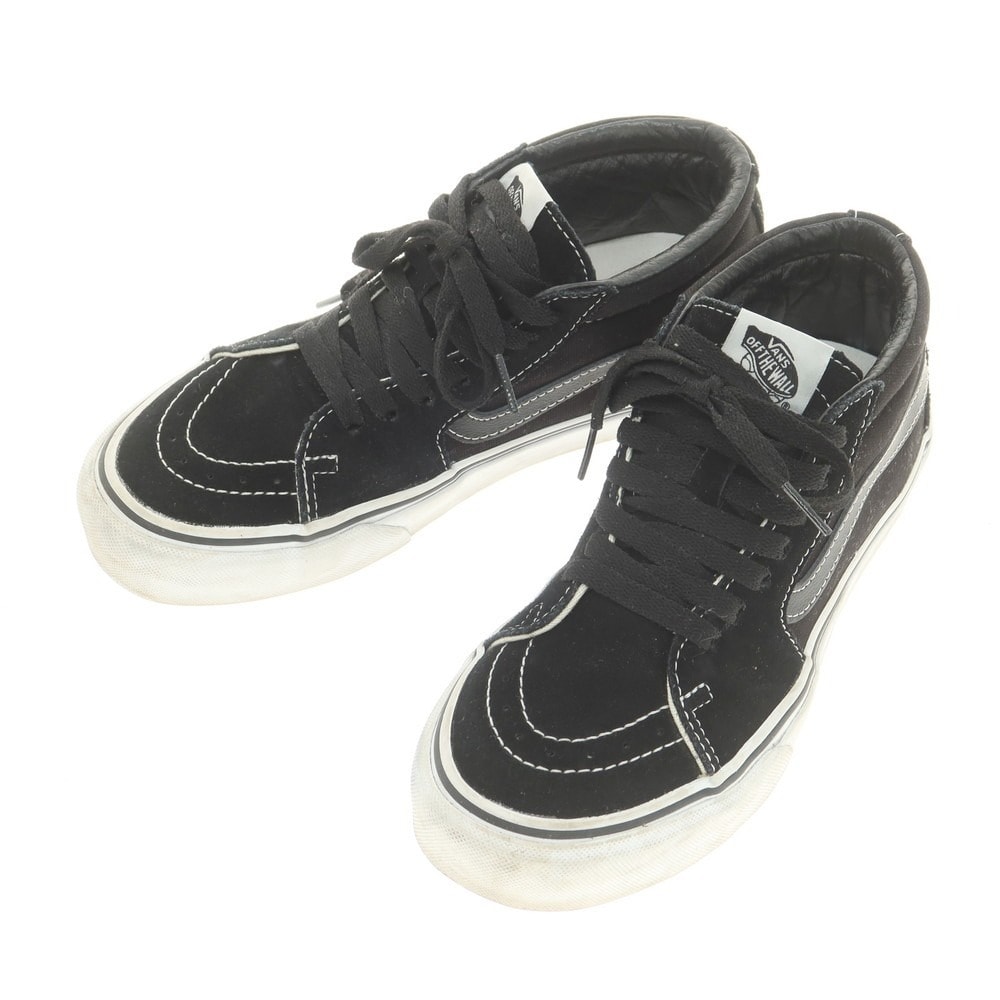 【中古】ジョウンド JJJJOUND × VANS VAULT SK8-Mid スニーカー ブラック【サイズ23cm】【レディース】