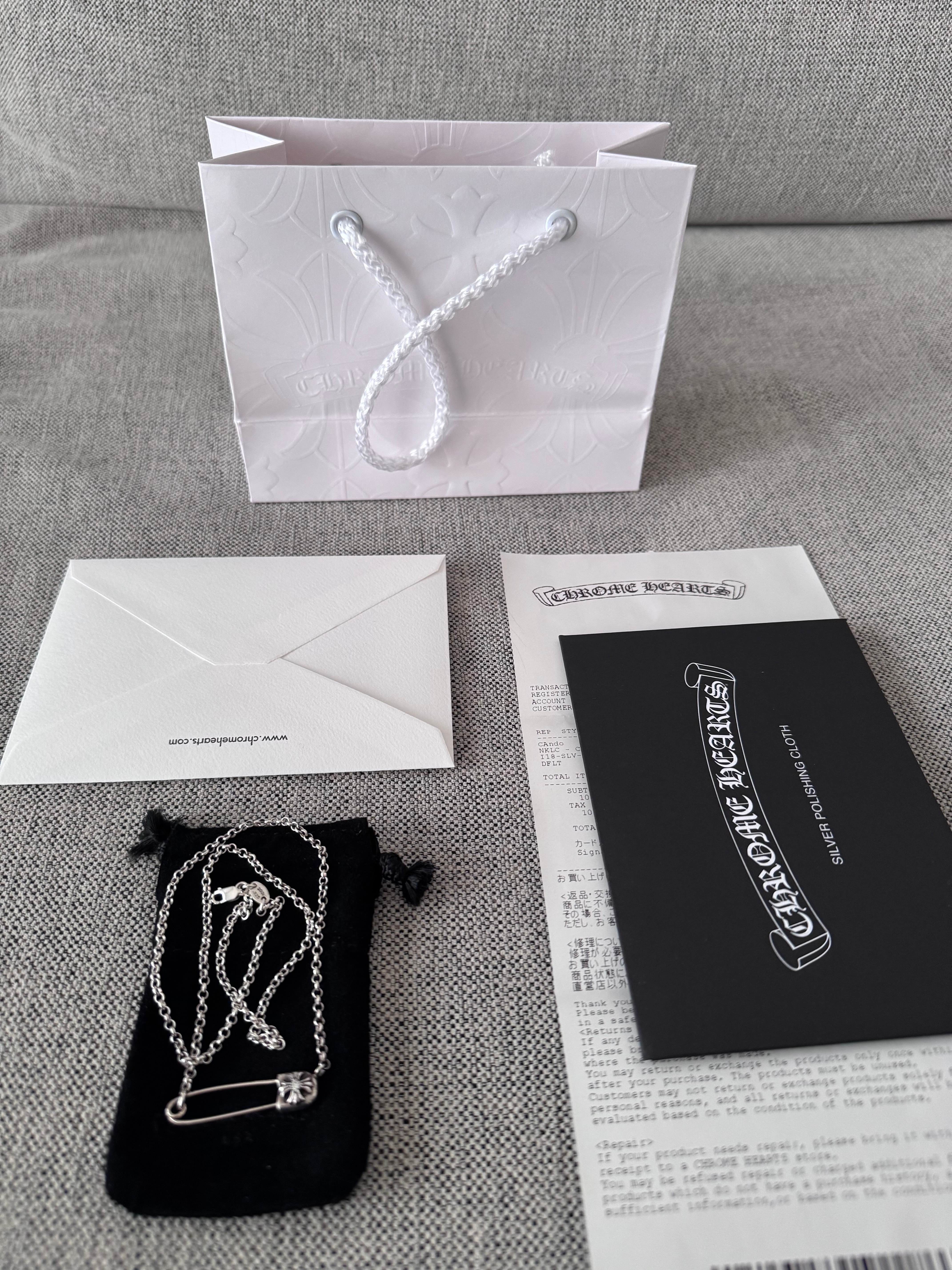 Chrome Hearts SAFETY PIN 1 DIA "Silver"