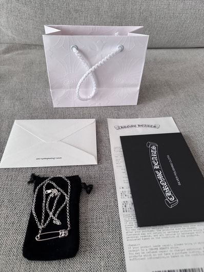 Chrome Hearts SAFETY PIN 1 DIA "Silver"