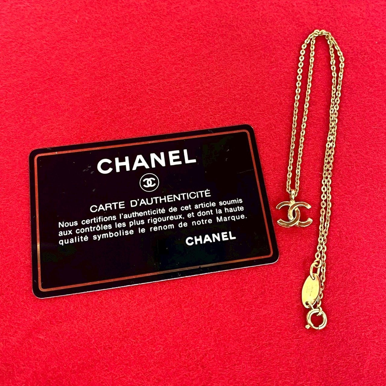 CHANEL シャネル ココマーク GP ネックレス ゴールド
 223-6