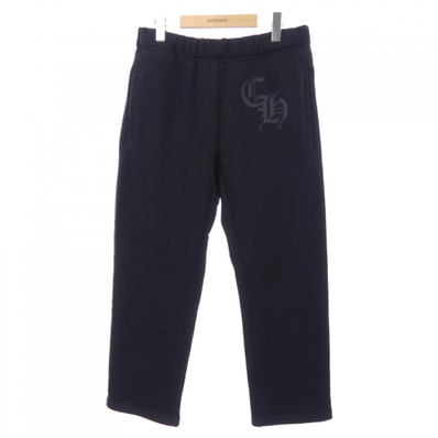 Chrome Hearts Y Not CH Applique Embroidery Sweat Pants "Black"