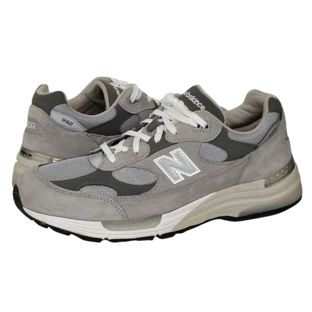 NEW BALANCE ニューバランス U992 GY USA製 スニーカー US12=30cm 53225