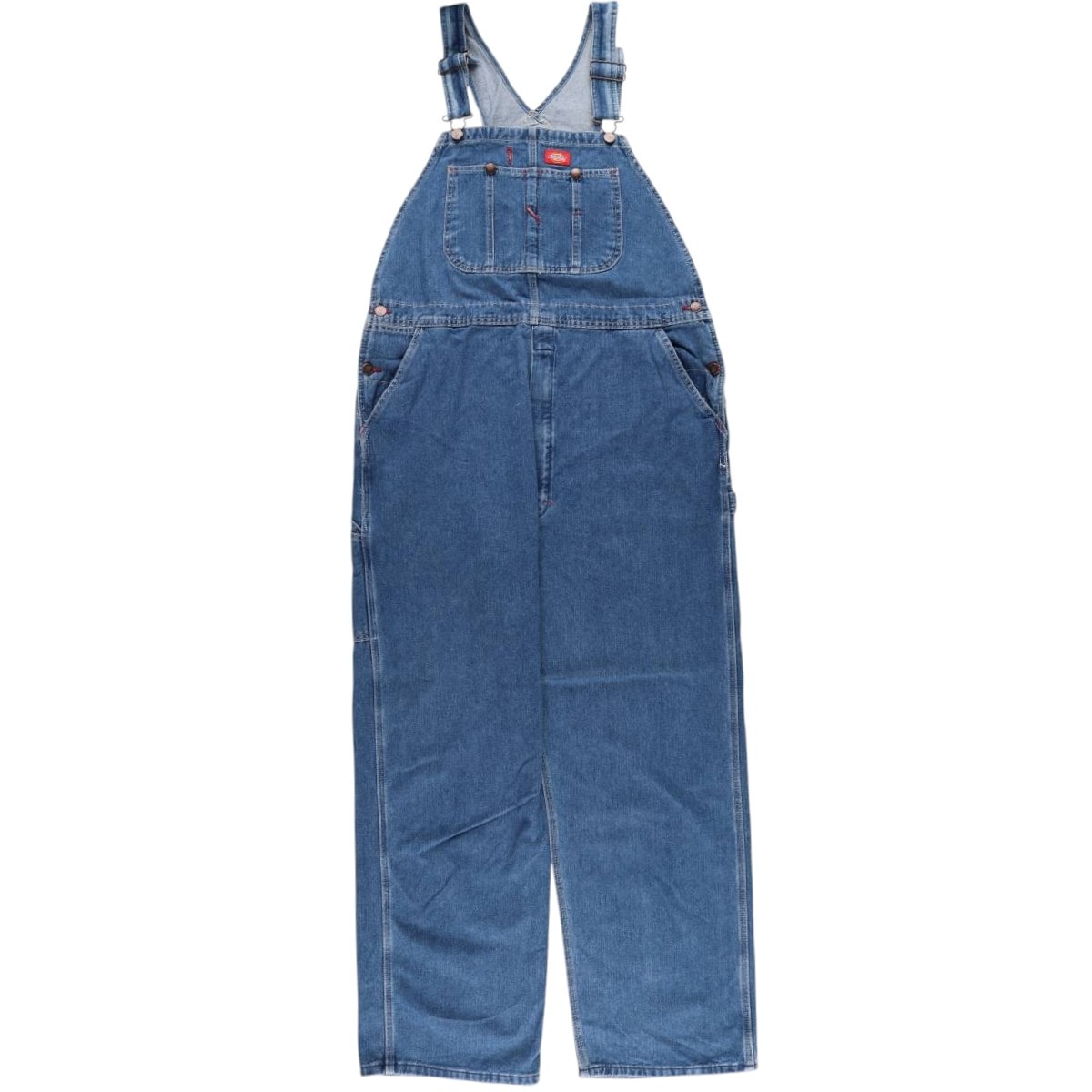 古着 ビッグサイズ ディッキーズ Dickies デニムオーバーオール メンズw41相当/eaa575692