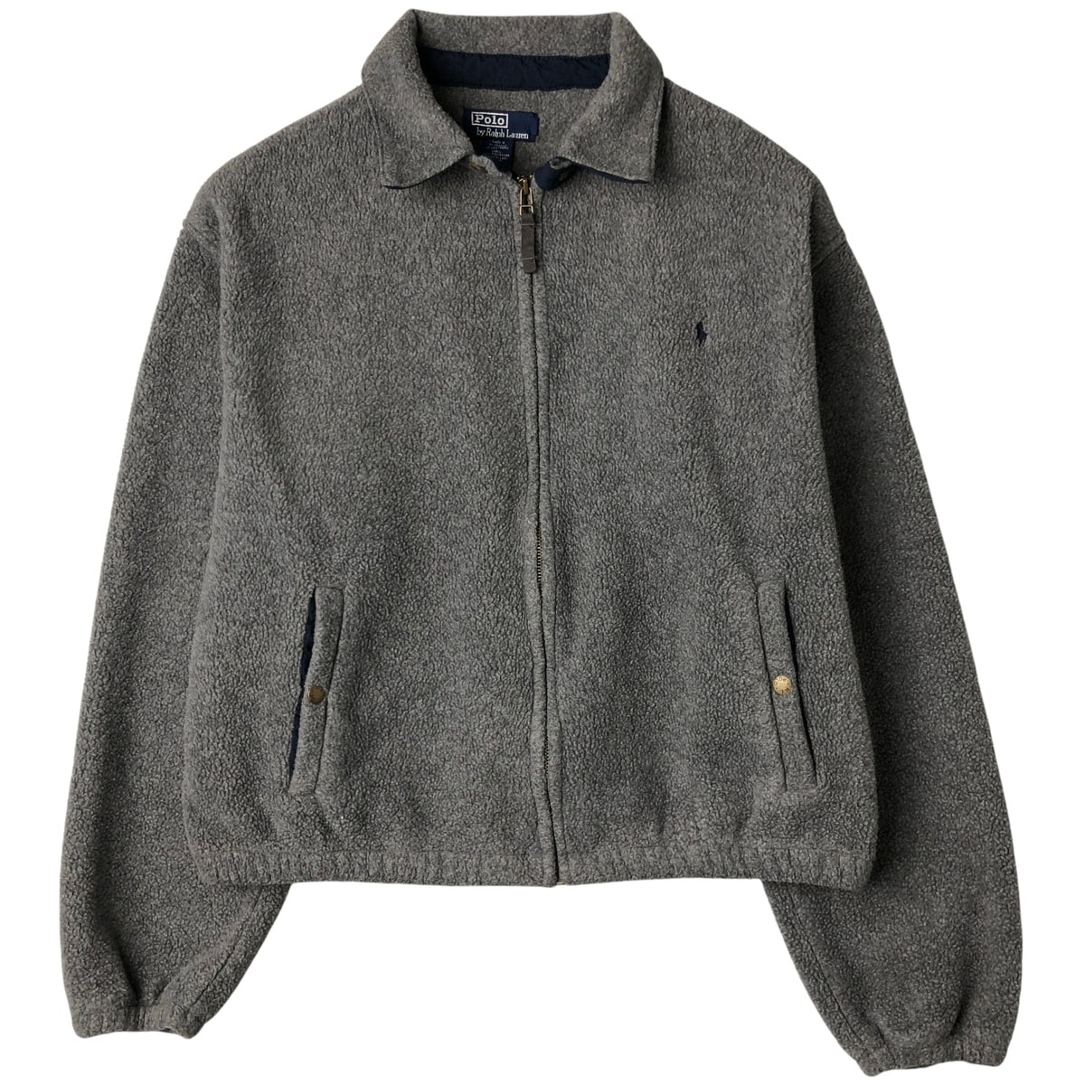 古着 ラルフローレン Ralph Lauren POLO by Ralph Lauren スイングトップタイプ フリースジャケット メンズXL相当/eaa605716