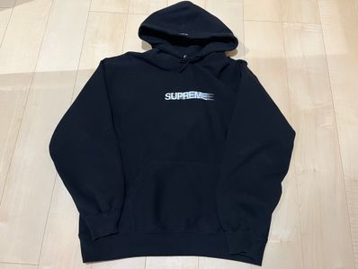 Supreme Motion Logo Hooded Sweatshirt "Black" (23SS)