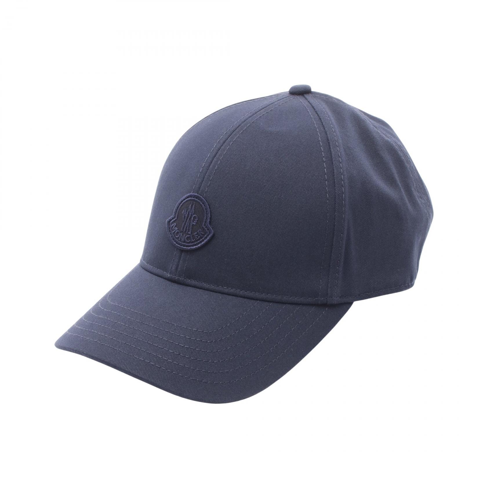 몽클레어 몽클레어 베이스볼 캡 모자 코튼 남성 여성 네이비 L10933B000380U082776 [신품]