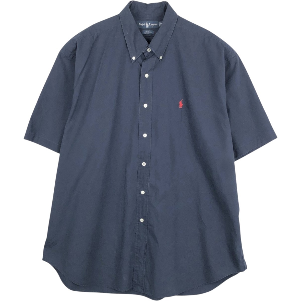 古着 ラルフローレン Ralph Lauren BLAKE 半袖 ボタンダウンシャツ メンズXL相当/eaa665107