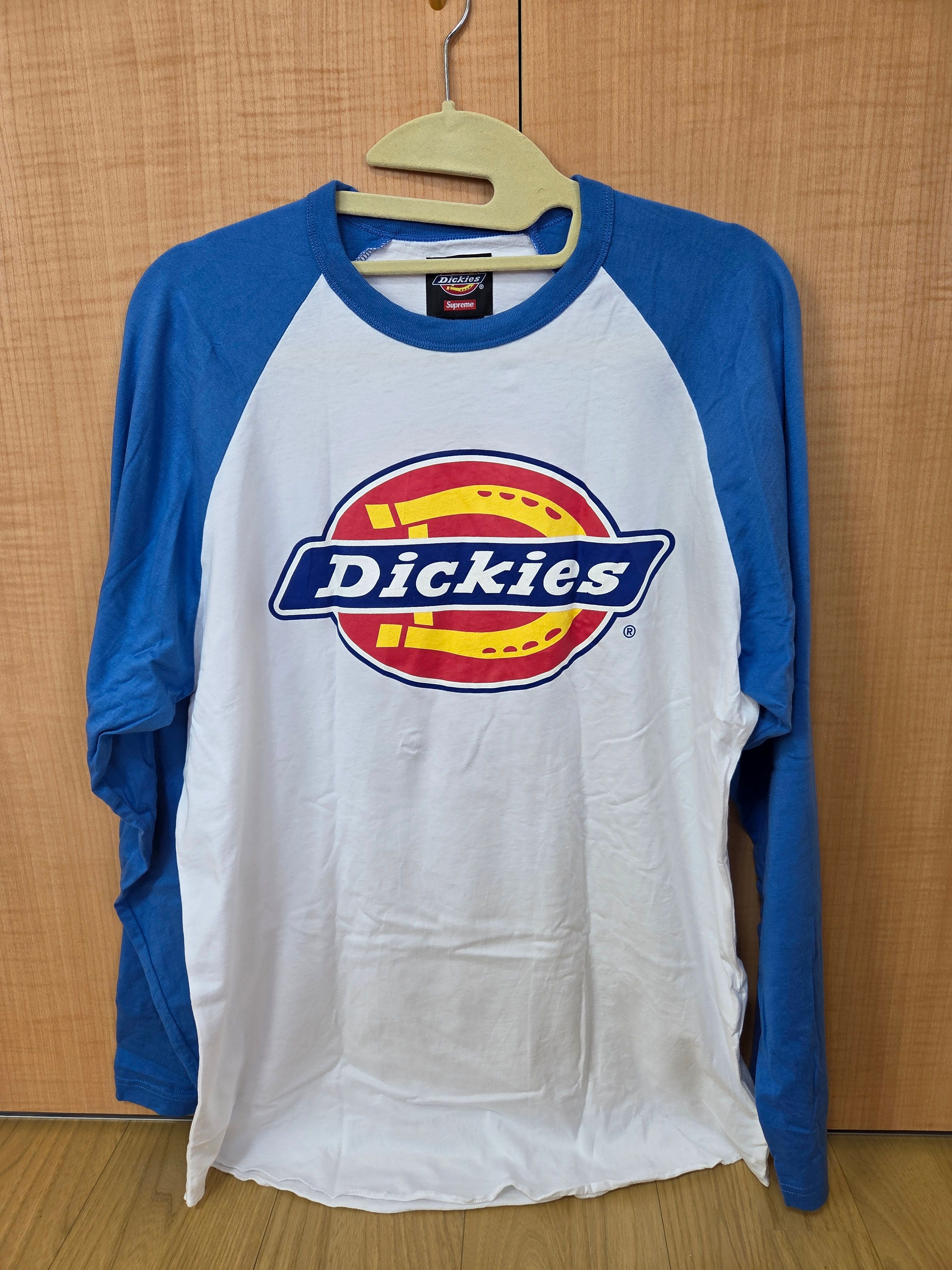 Supreme x Dickies Raglan L/S Top "White"