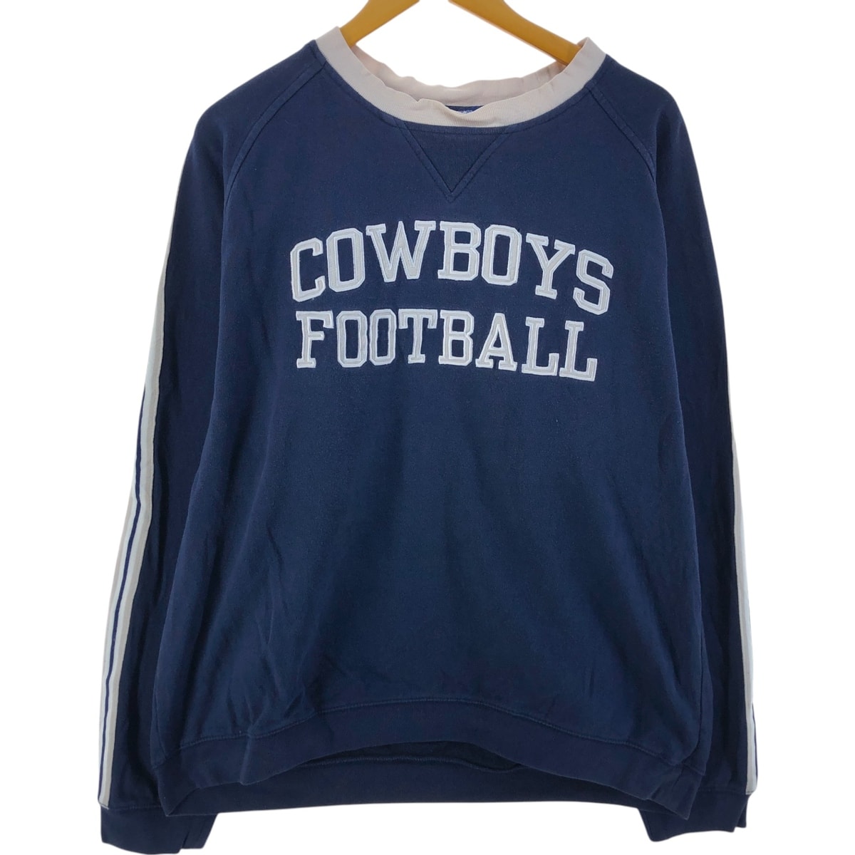 古着 リーボック Reebok NFL DALLAS COWBOYS ダラスカウボーイズ プリントスウェットシャツ トレーナー メンズXL相当/eaa522106