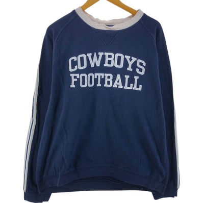 古着 リーボック Reebok NFL DALLAS COWBOYS ダラスカウボーイズ プリントスウェットシャツ トレーナー メンズXL相当/eaa522106
