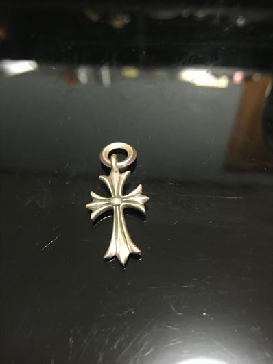 Chrome Hearts Tiny CH Cross Charm "Silver"