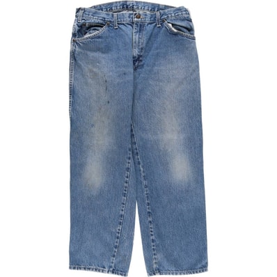 古着 ディッキーズ Dickies テーパードデニムパンツ メンズw34相当/eaa555593