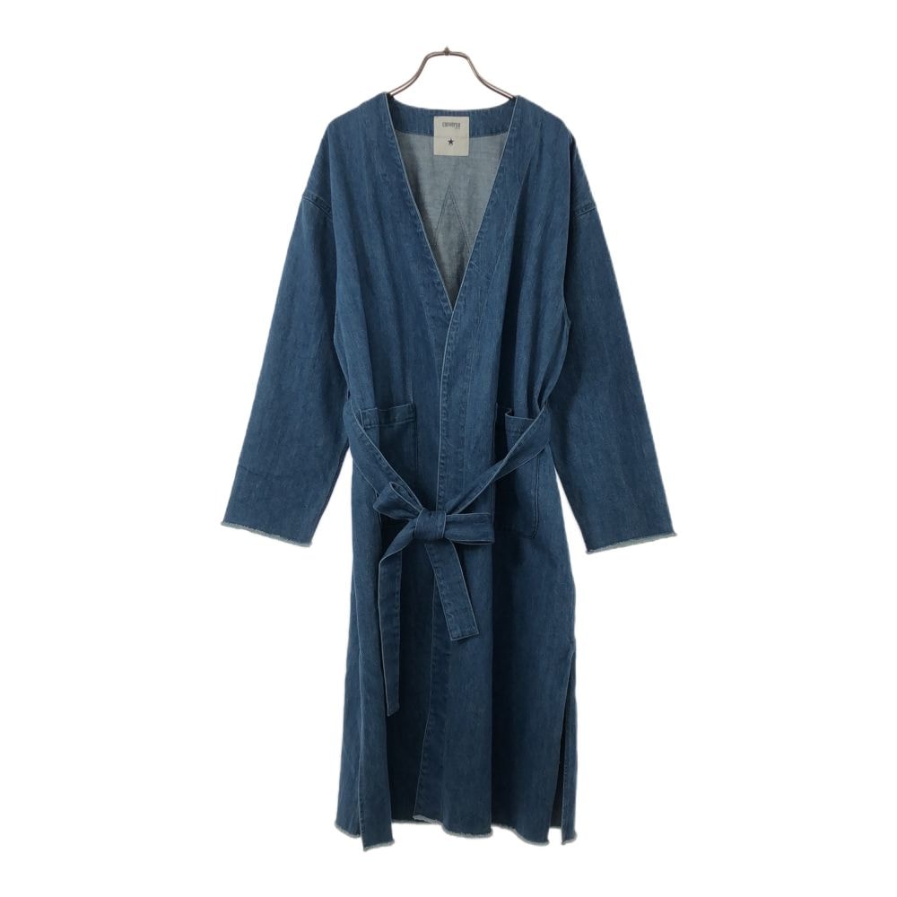 converse TOKYO コンバース トウキョウ 長袖 デニム ガウンコート