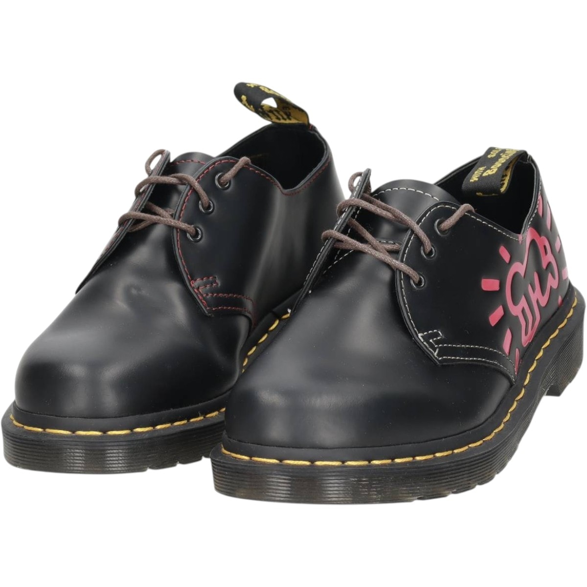 古着 ドクターマーチン Dr.Martens 1461 Keith Haring キースヘリング 3ホールシューズ 5 レディース24.0cm相当/saa015309