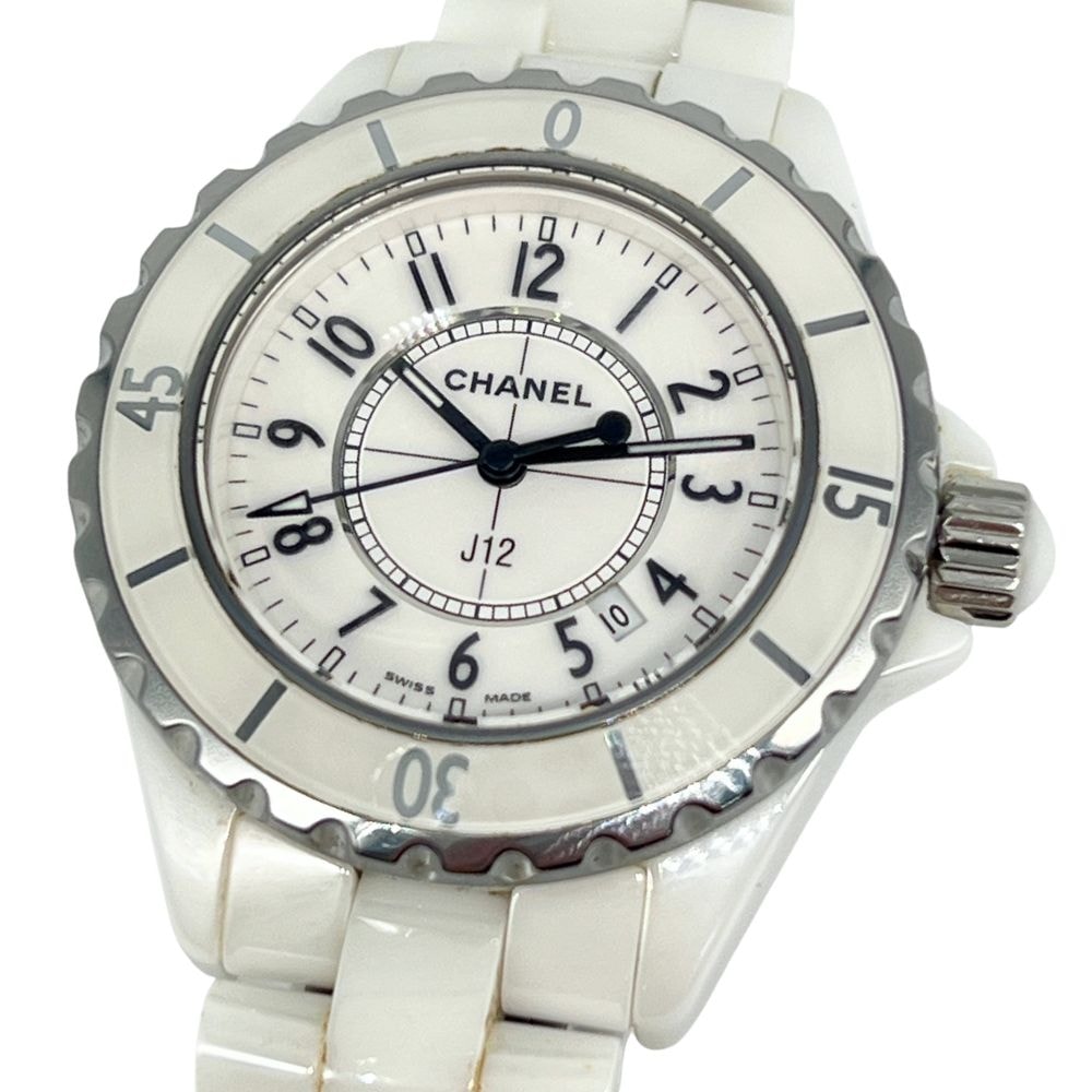 CHANEL シャネル H0968 J12 33mm クォーツ レディース 腕時計 OG15