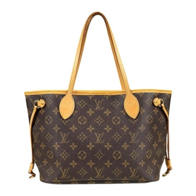 ルイヴィトン ネヴァーフルPM モノグラム トートバッグ モノグラムキャンバス M40155 ブラウン レディース LOUIS VUITTON 中古