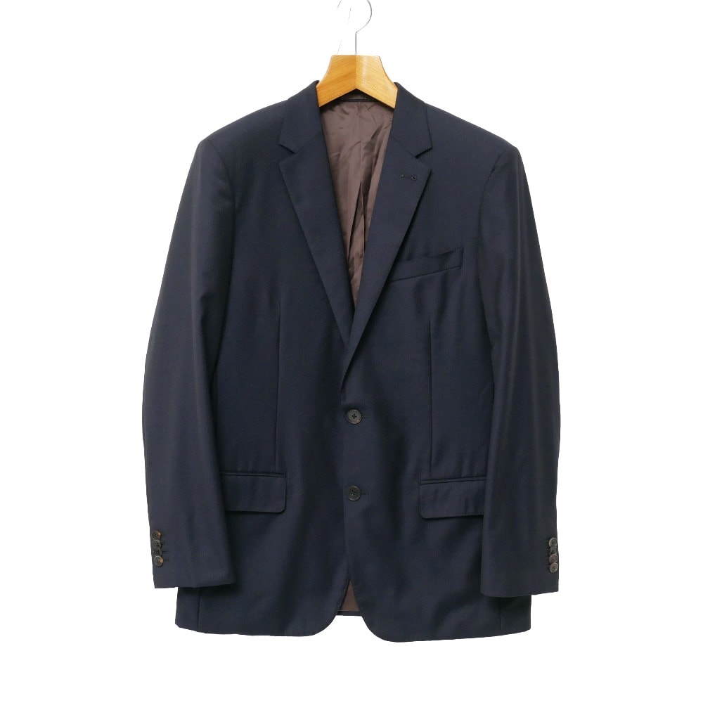 ■美品■LOUIS VUITTON ルイ・ヴィトン テーラードジャケット サイズ52 シャドーストライプ ブレザー シングルジャケット 2B ブランド古着【中古】20260804/RB0407