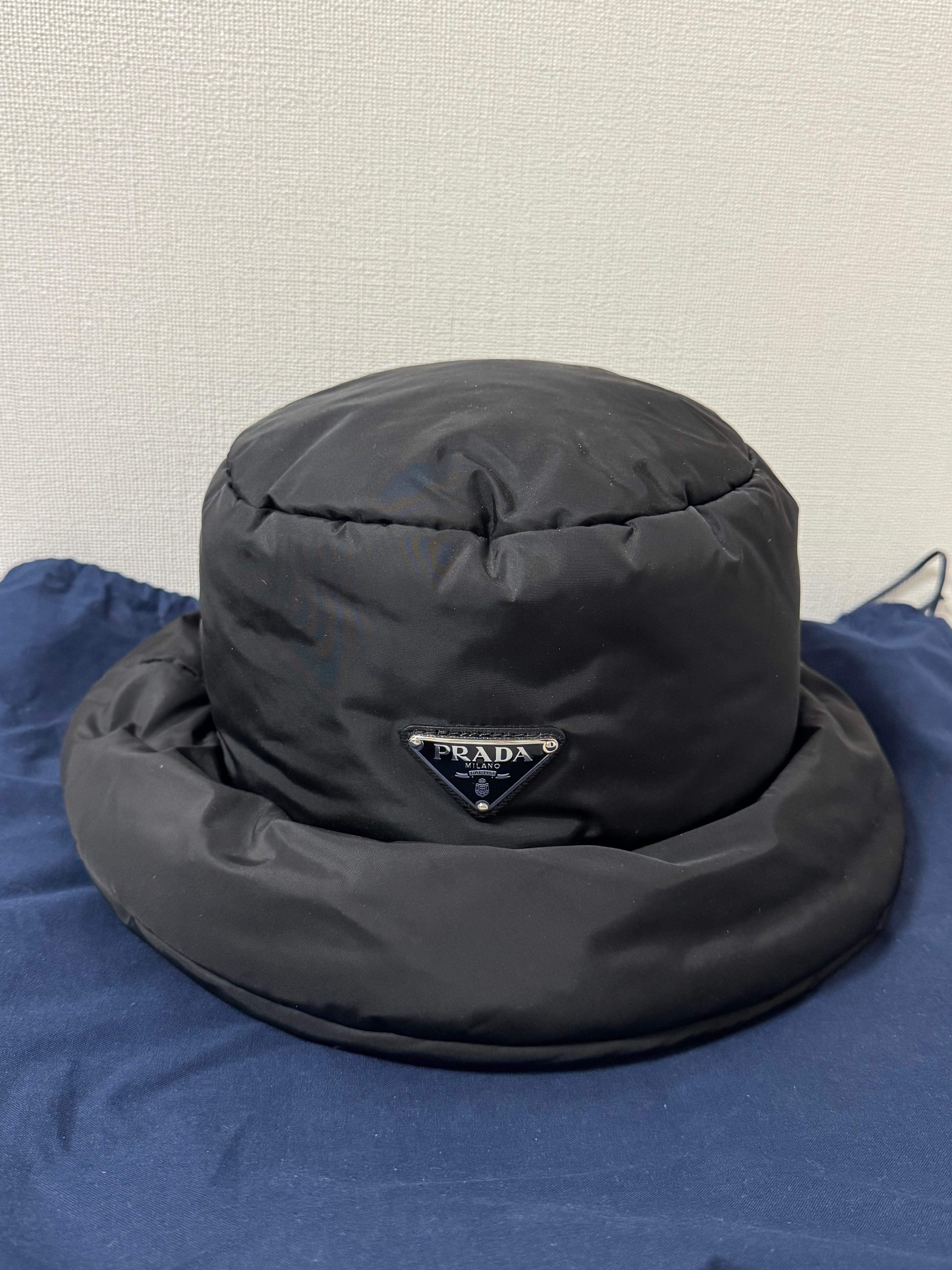 PRADA プラダ パデッド バケットハット L 2HC248 IYK