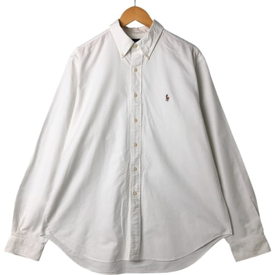 古着 ラルフローレン Ralph Lauren CLASSIC FIT 長袖 ボタンダウンシャツ メンズXL相当/eaa548358