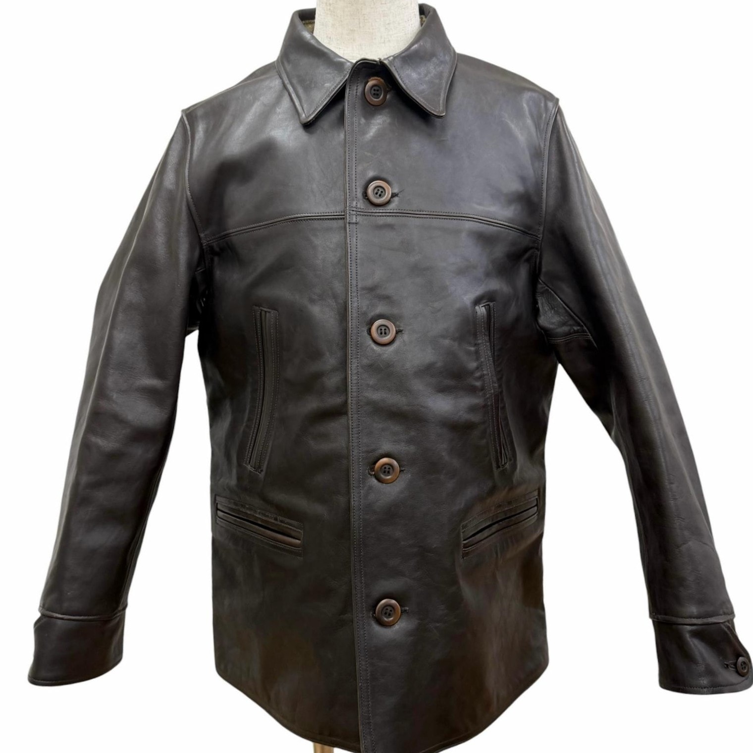 美品 シュガーケーン コート HORSE HIDE SPORTS COAT