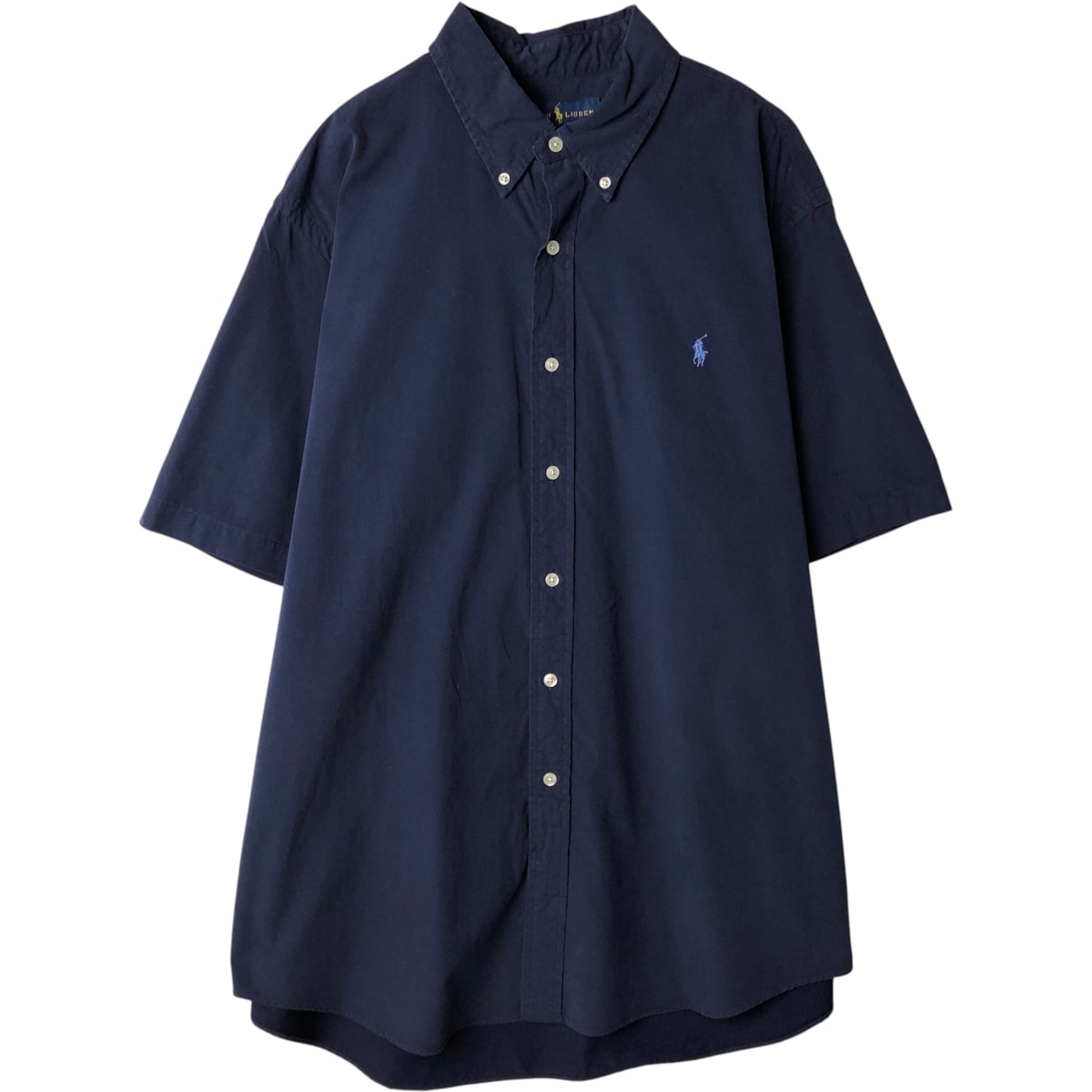 古着 ラルフローレン Ralph Lauren 半袖 ボタンダウンシャツ メンズXL相当/eaa636673