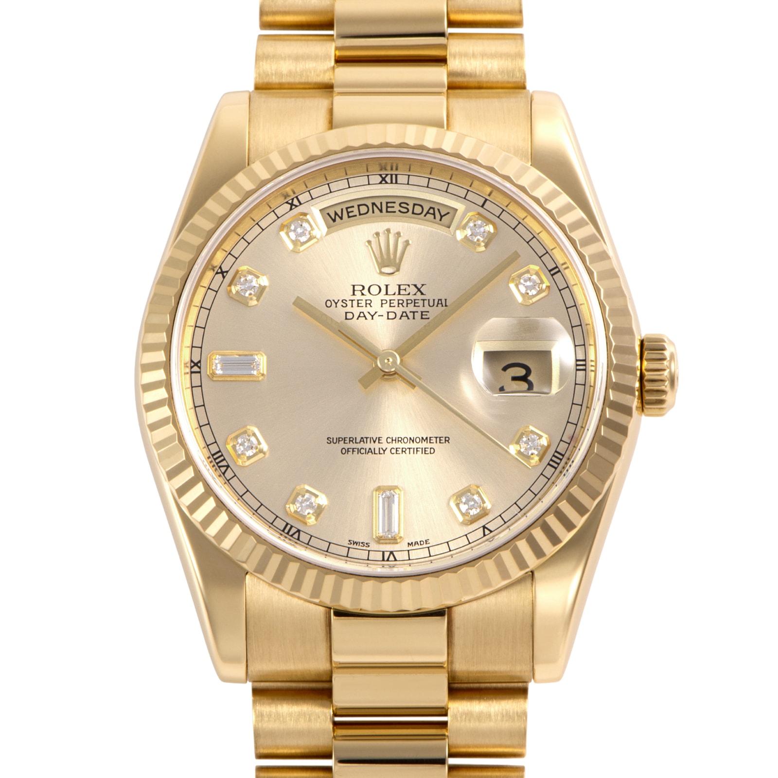 ROLEX ロレックス デイデイト 118238A F番 K18YG【中古】
