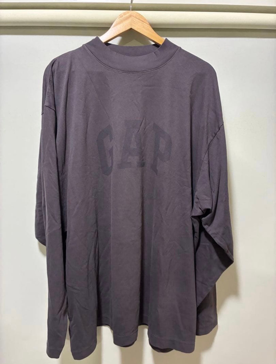 YEEZY GAP Dove Longsleeve Tee "Dark Grey"