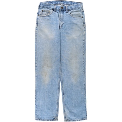 古着 カーハート Carhartt Traditional FIT ストレートデニムパンツ メンズw32相当/eaa668902