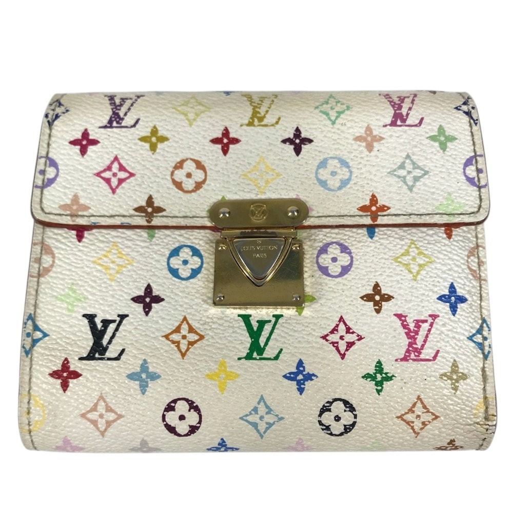 ルイヴィトン LOUIS VUITTON ポルトフォイユ コアラ ポルトフォイユコアラ M58014 モノグラムマルチカラー 三つ折り 財布 ウォレット コンパクトウォレット 3つ折り財布 モノグラムマルチカラーキャンバス ホワイト