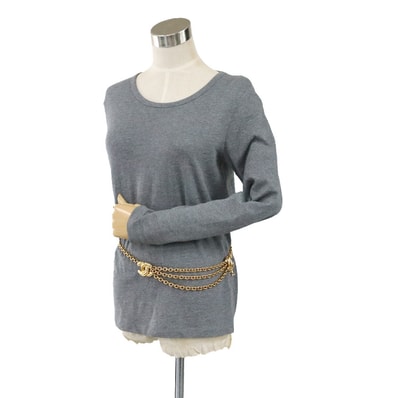 シャネル CHANEL ベルト ココマーク メタル ゴールド レディース【中古】 e61525a