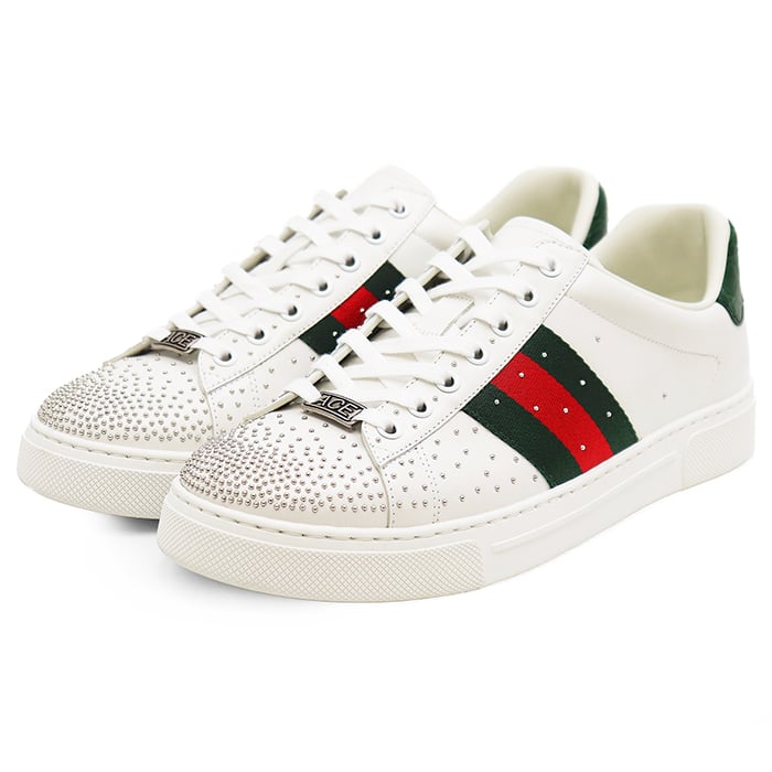 B (目立った傷や汚れなし)】【極美品】GUCCI グッチ ローカット B (目立った傷や汚れなし)】【極美品】GUCCI グッチ ローカット