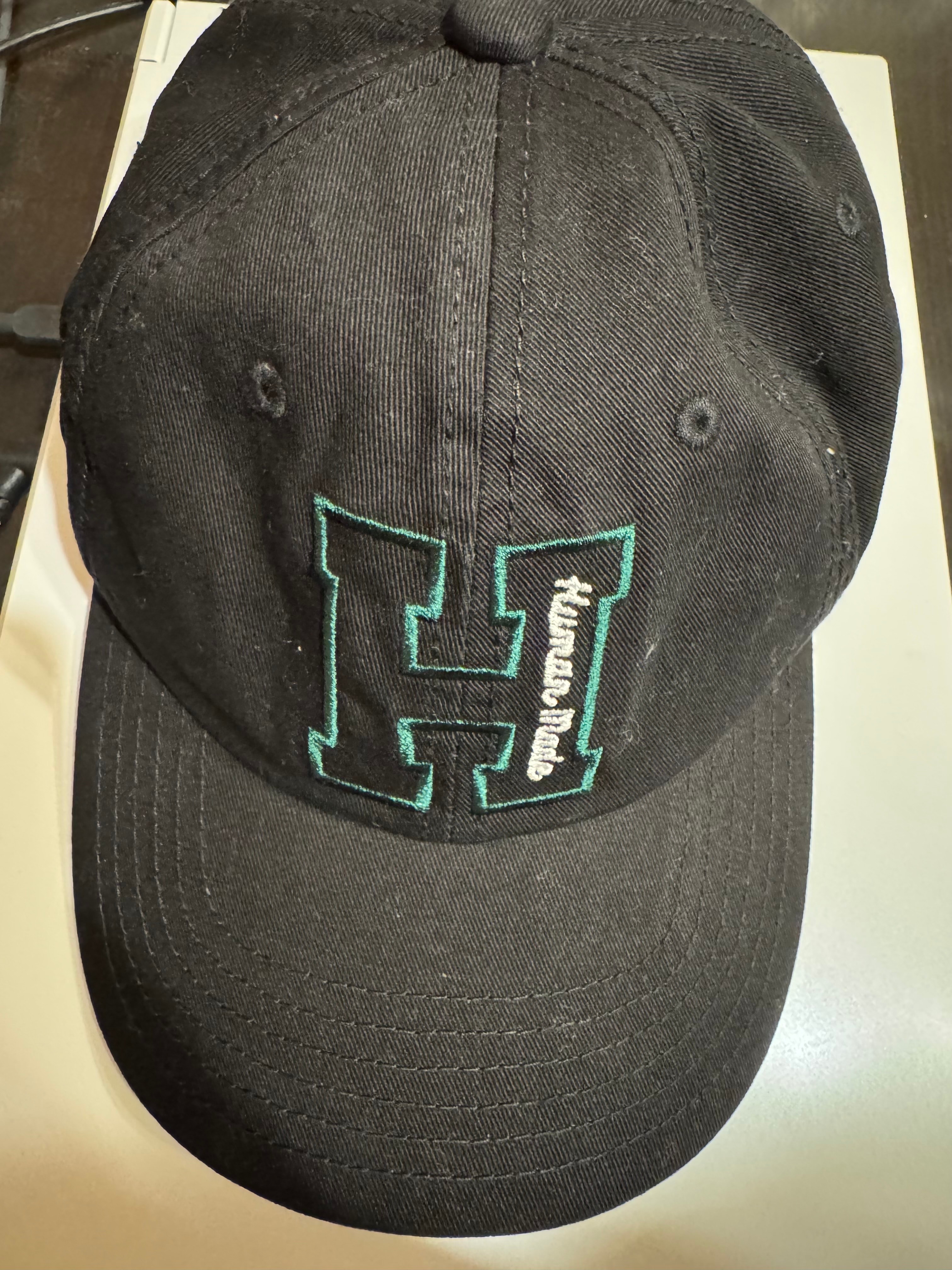 ヒューマンメイド 6パネル ツイル キャップ #2 "ブラック" HM28GD028