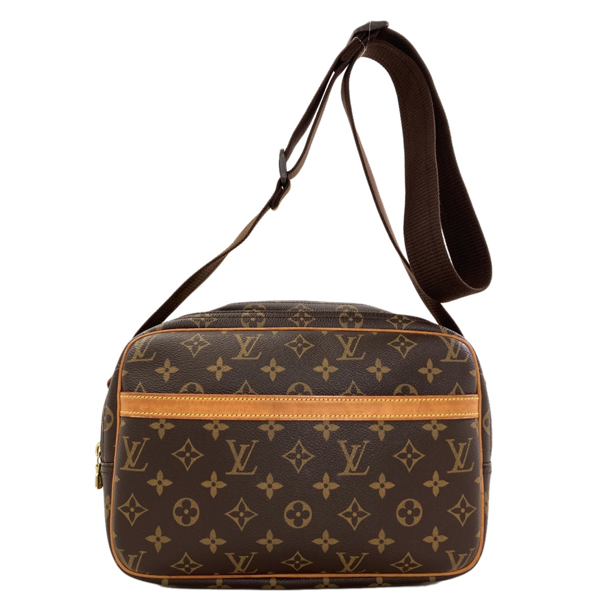 LOUIS VUITTON ルイヴィトン M45254 リポーターPM ショルダーバッグ モノグラムキャンバス レディース [中古]