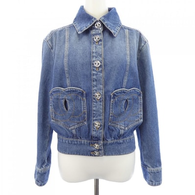シャネル CHANEL LOOK12 P76746V68693 デニムジャケット