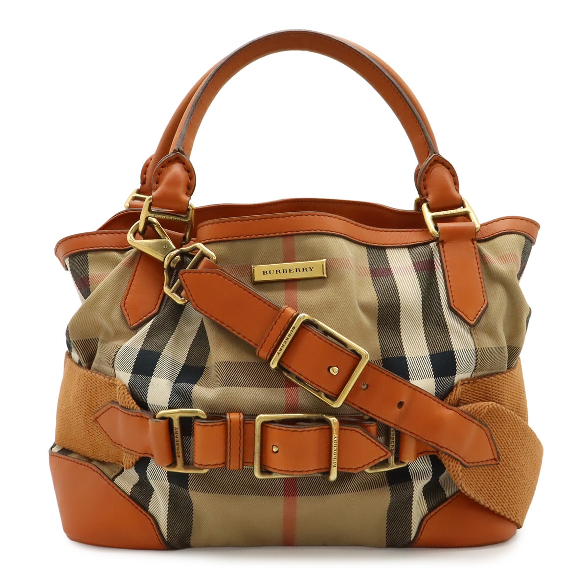 バーバリー2WAY ショルダーバッグ レディース