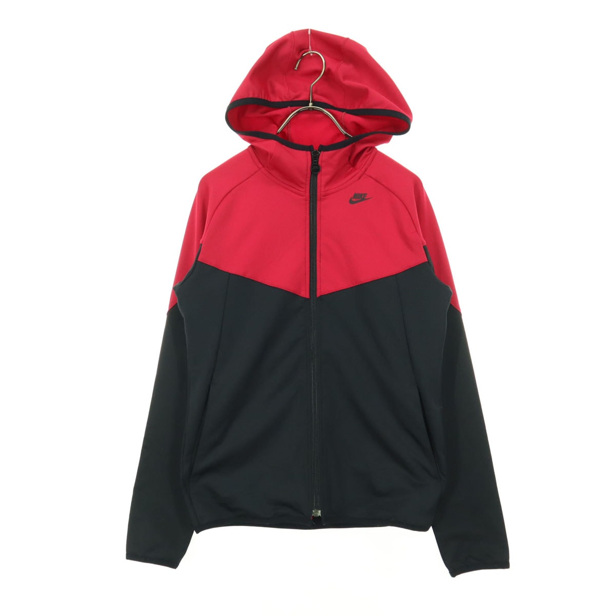 NIKE ナイキ スウッシュ 長袖 ジップジャケット XS レッド