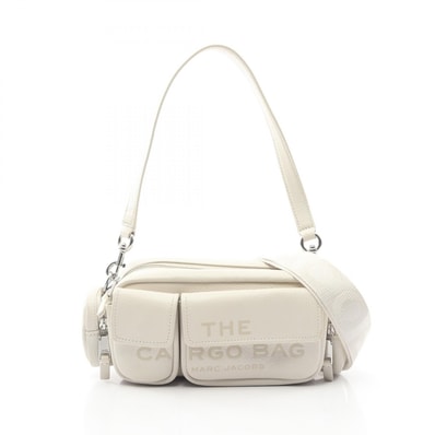 マークジェイコブス MARC JACOBS THE LEATHER CARGO BAG 2WAY ショルダーバッグ バッグ レザー レディース ホワイト系 2S4HSH085H02 【中古】