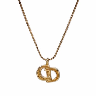 Dior ディオール CDロゴ スネークチェーン ヴィンテージ オールド ネックレス
ペンダント メタル ゴールド レディース
【中古】