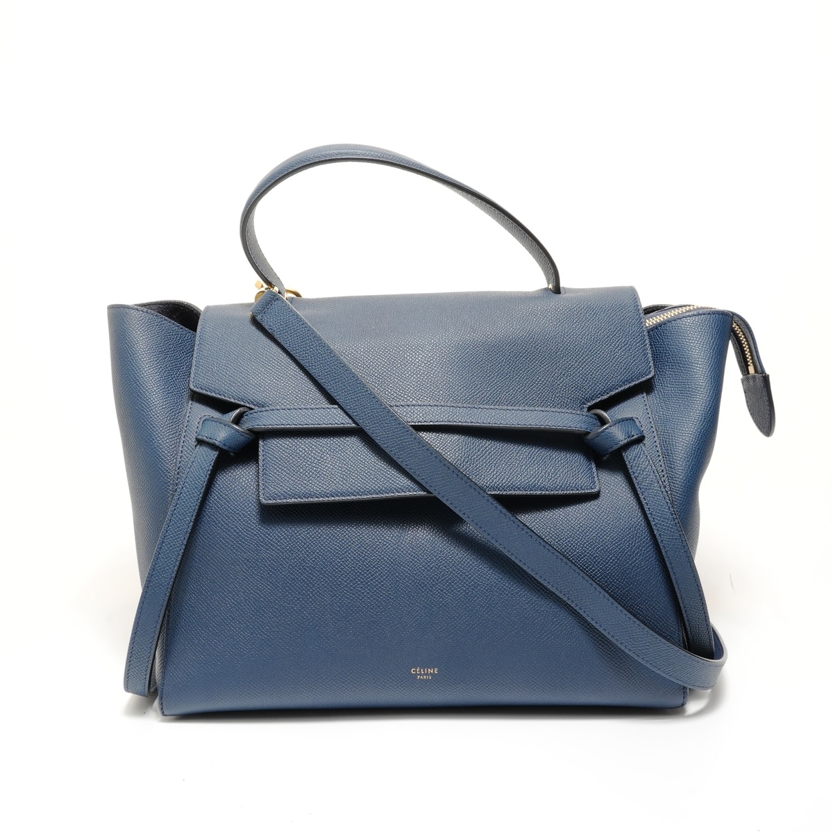 セリーヌ CELINE ベルトバッグ レザー 2WAY ハンドバッグ【中古】